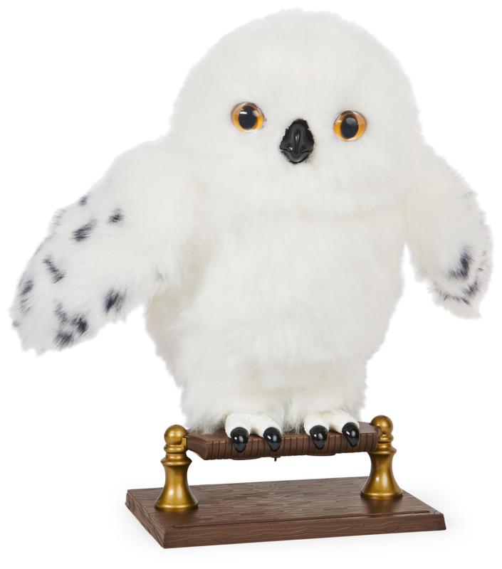 Wizarding World Harry Potter Enchanting Hedwig Interactive Owl with Over 15 Sounds and Movements and Hogwarts Envelope for Kids 5 and Up