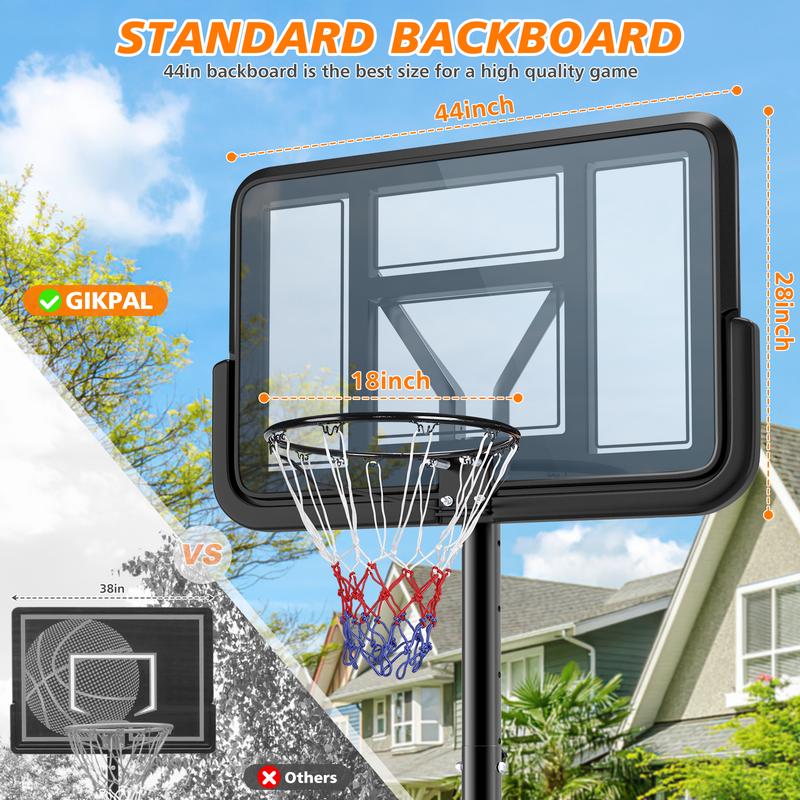 Bearbro Basketball Hoop System with 44