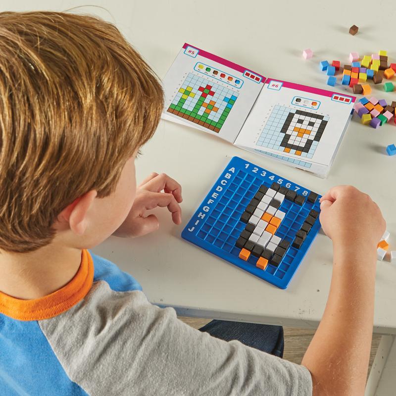 Learning Resources STEM Explorers Pixel Art Challenge, Ages 5+