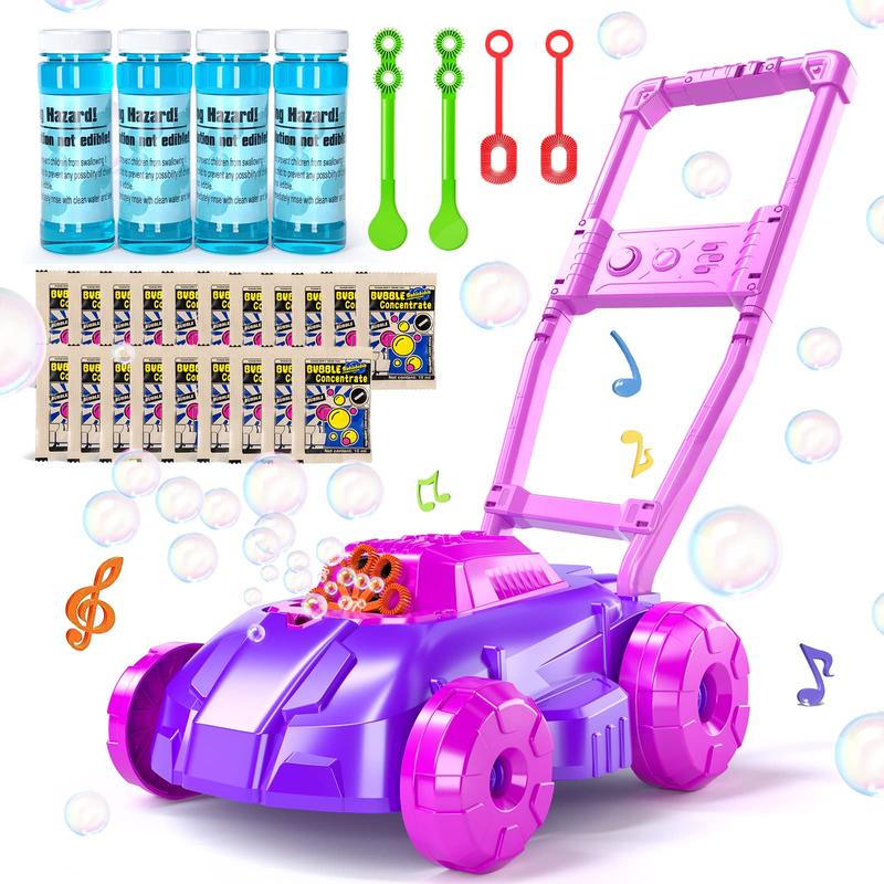 Bubble Lawn Mower , Bubble Machine, Outdoor Toys, Outside Toys Christmas, Easter Birthday Gifts for Preschool