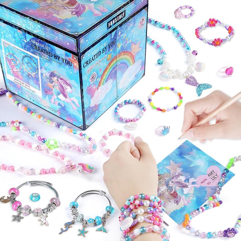 2000pcs Charm Beads Bracelet Making Kit for Girls, Jewelry Making Kit for Girls 4-6 8-12, Christmas Birthday Gifts for Girls, Arts and Crafts Girls Toys for