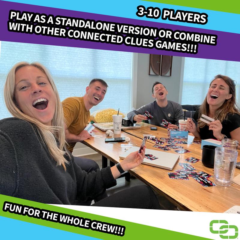 Connected Clues Uncensored - A Party Game for Clever Friends | Phrase Guessing Fun Based on The Popular Before and After Game Show Category