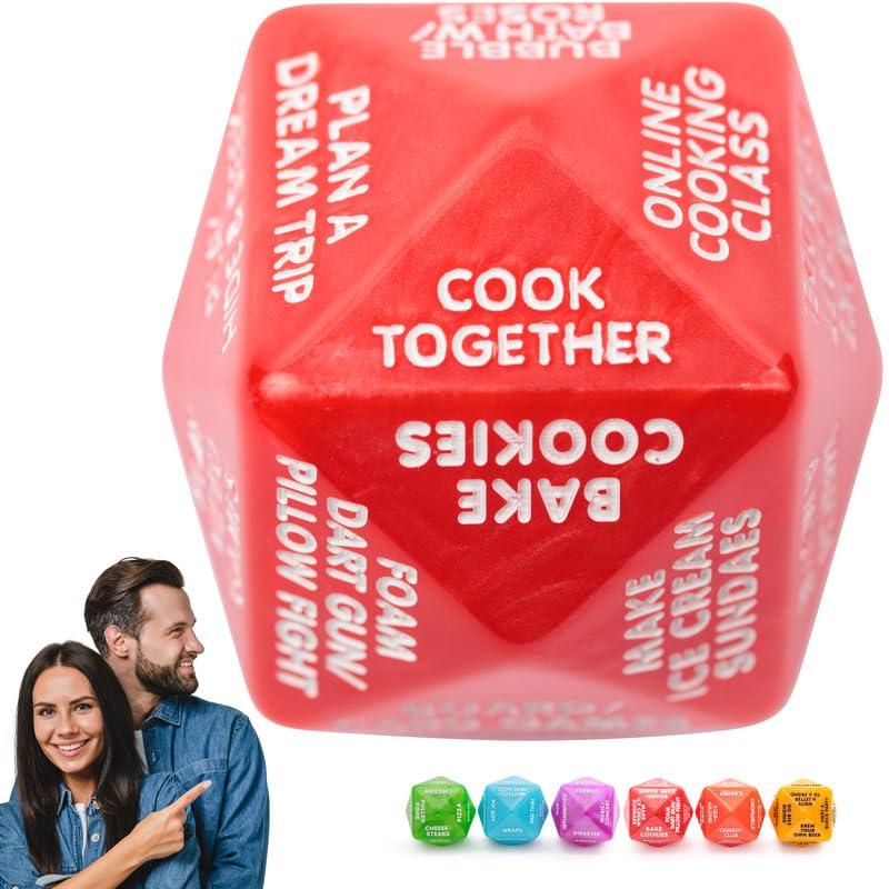 Date Night Dice - Fun Red Dice for Couples | 2