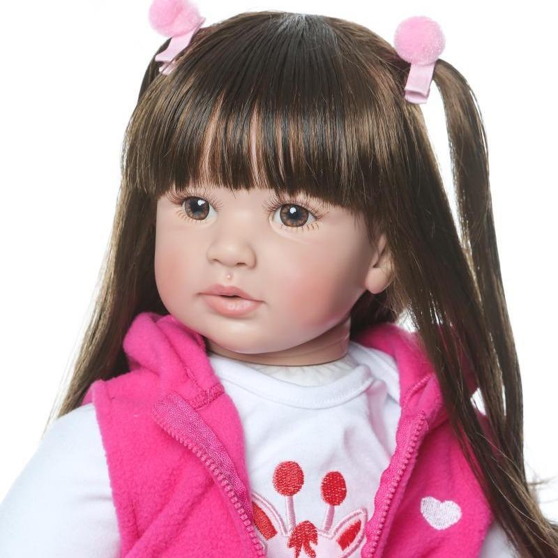 22 Inch Girl Doll, Lifelike Reborn Baby Dolls, Reborn Dolls, Gift Toys for Kids Birthday, Kids Toys