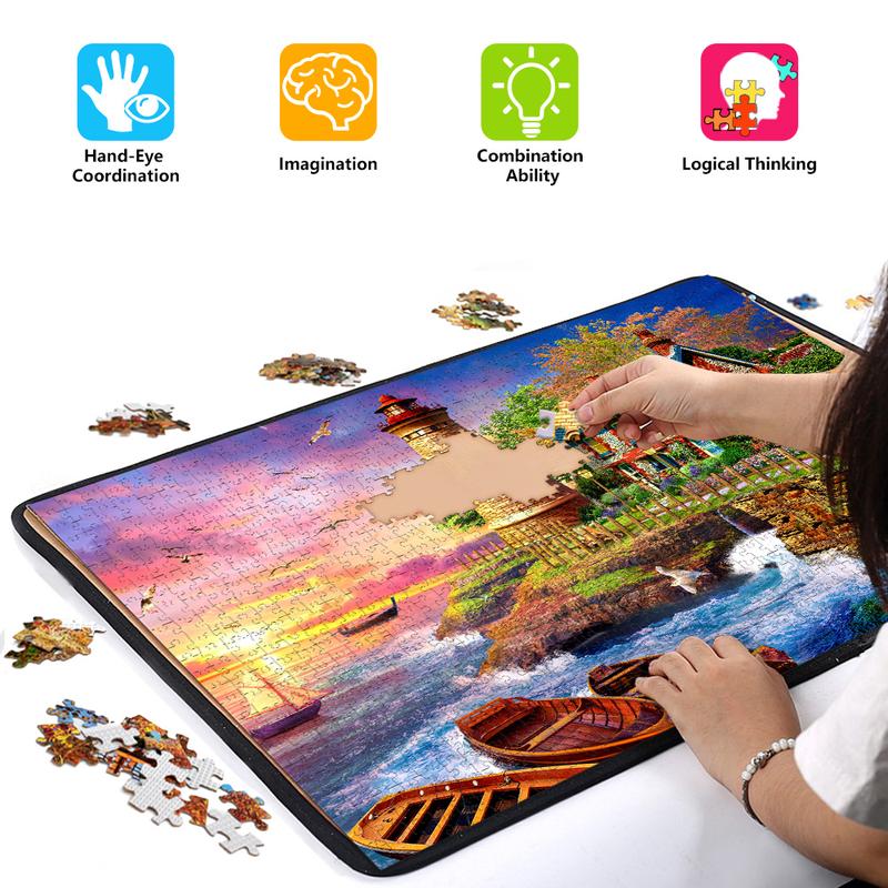 Huadada jigsaw Puzzles for Adults, 1000 pieces of home décor creative gifts, adults and children, family interactive games, parents, grandparents brainstorming Buy 2 get 1 free