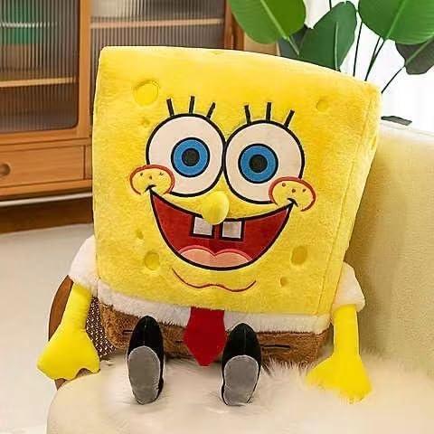 Spongebob Sit Plush 13.8 Inch  23.6 Inch Collectible, Soft Spongebob Sit Plushie from Spongebob Squarepants Plush Collection for Fans