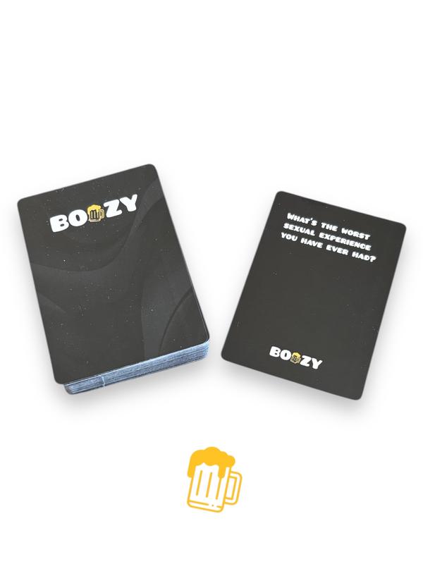 Confess or Chug : Extreme Drinking Card Game For Adults by Boozy