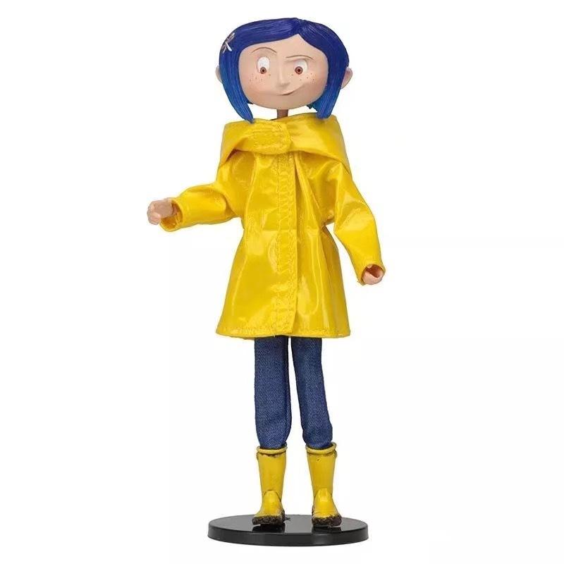 Coraline Bendy Doll in Rain Coat 7“