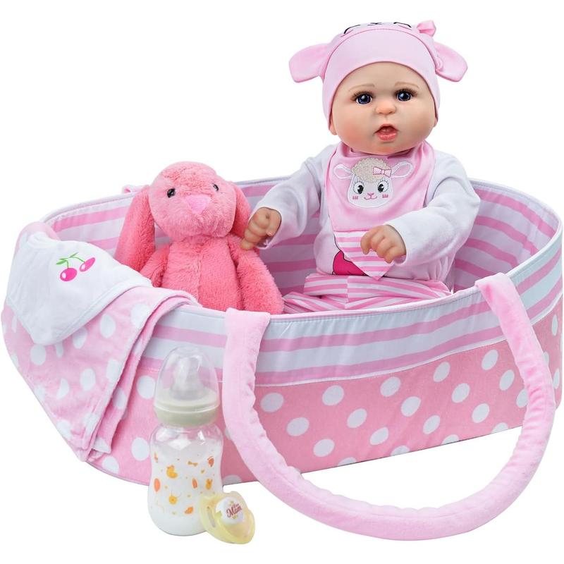 [IN STOCK] Reborn Baby Dolls with Heartbeat Coos and Breathing - Bailyn, 20 inches Realistic Newborn Soft Baby Dolls with Toy Accessories Gift Set for Kids Age 3+