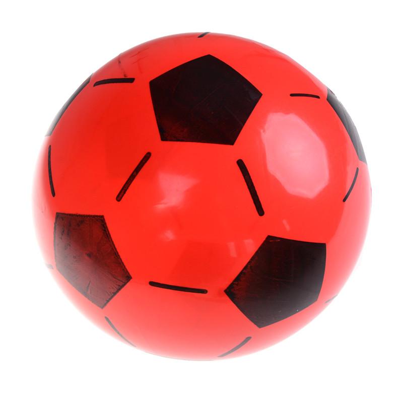 1PC Inflatable PVC Football Soccer Ball Kids Children Beach Pool Sports Ball Toy