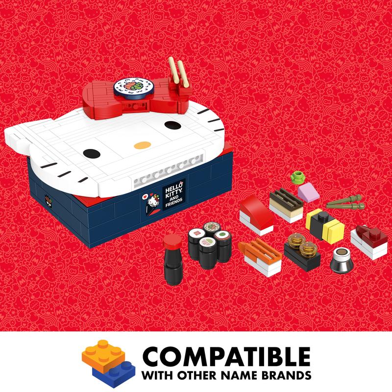 Hello Kitty Bento Box Brickcraft Building Set