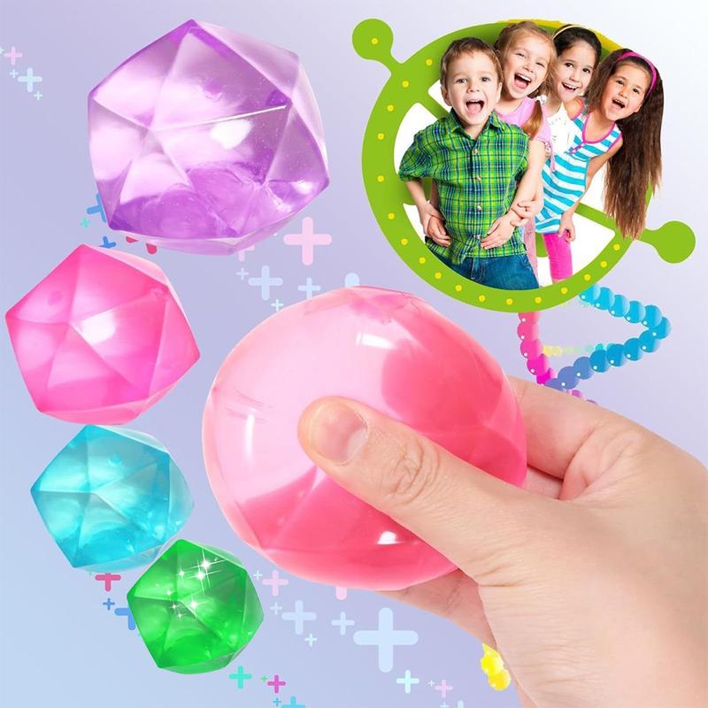 Stress Relief Fidget Cube - Sensory Toy for Adults and Kids, Anxiety Relief with Gel Filling, Squishy Toys for Home and Classroom