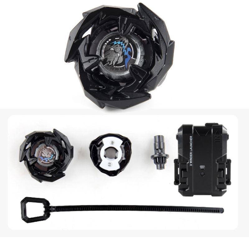 [NEW] Limited Edition Beyblade X BX-01 Dran Sword Black Beyblade Xtreme with LED Grip Launcher