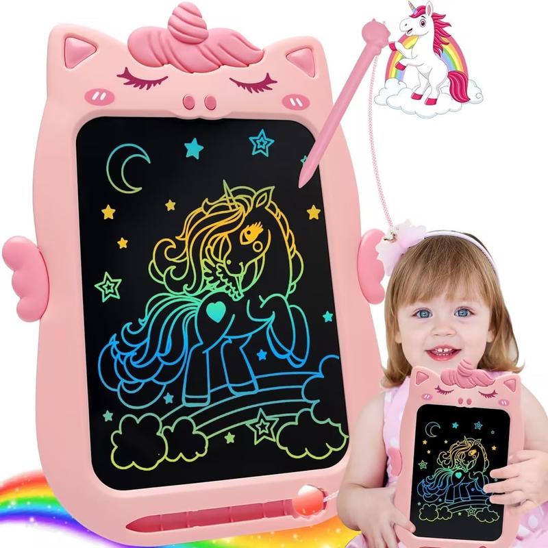 Toys for 1 2 3 Year Old Girl Gifts,10IN LCD Writing Tablet for , Toys  1-2 Drawing Tablet,Doodle Board for  Girls Toys  4-5,Educational Learning Toys for Christmas Birthday Gifts