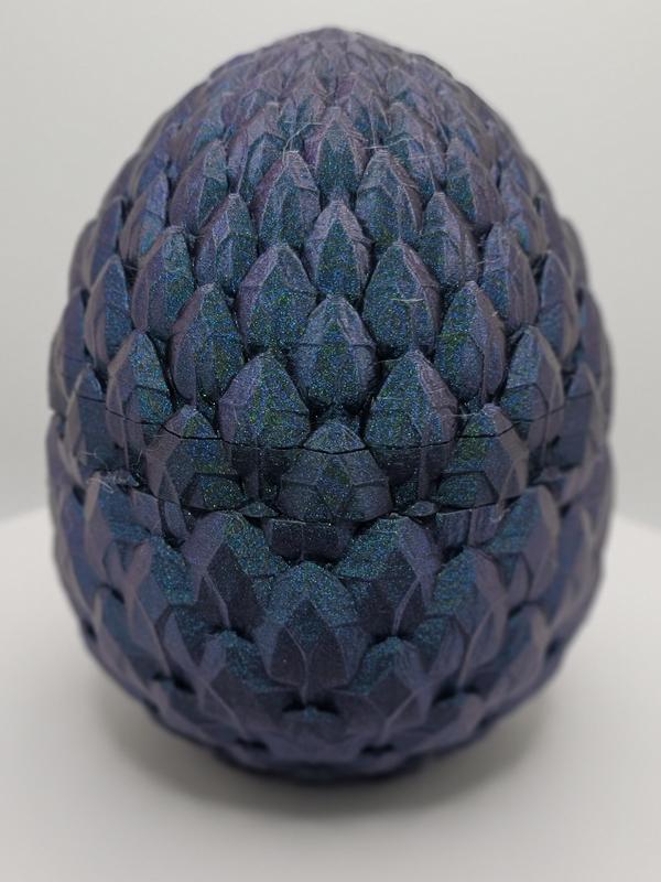 Dragon Scale EGG ONLY - 3D printed - For Articulating Dragons - Collectible Decoration Gift