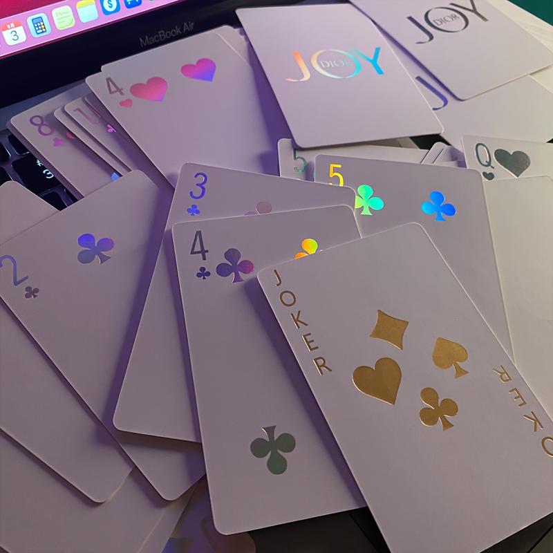 Glow-In-The-Dark Playing Cards Set - Perfect For All Holidays & Parties | Ideal For Family Fun, Outdoor Camping & Picnics | Versatile Multiplayer Game Cards | Great For Halloween, Christmas, Thanksgiving Gifts