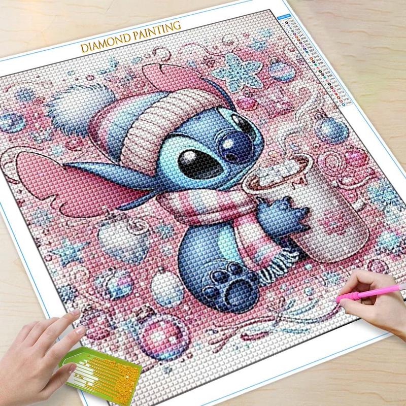 Cartoon Pattern DIY Diamond Arts Colorful Painting Kit without Frame, DIY 5D Diamond Arts Colorful Painting Kit for Home Wall Decor