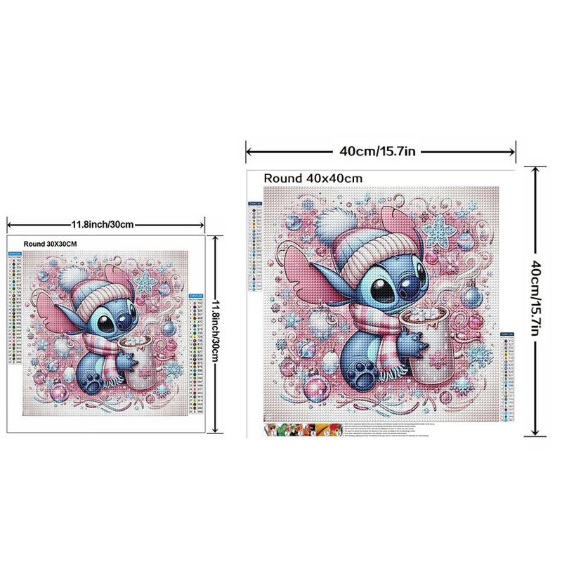 Cartoon Pattern DIY Diamond Arts Colorful Painting Kit without Frame, DIY 5D Diamond Arts Colorful Painting Kit for Home Wall Decor