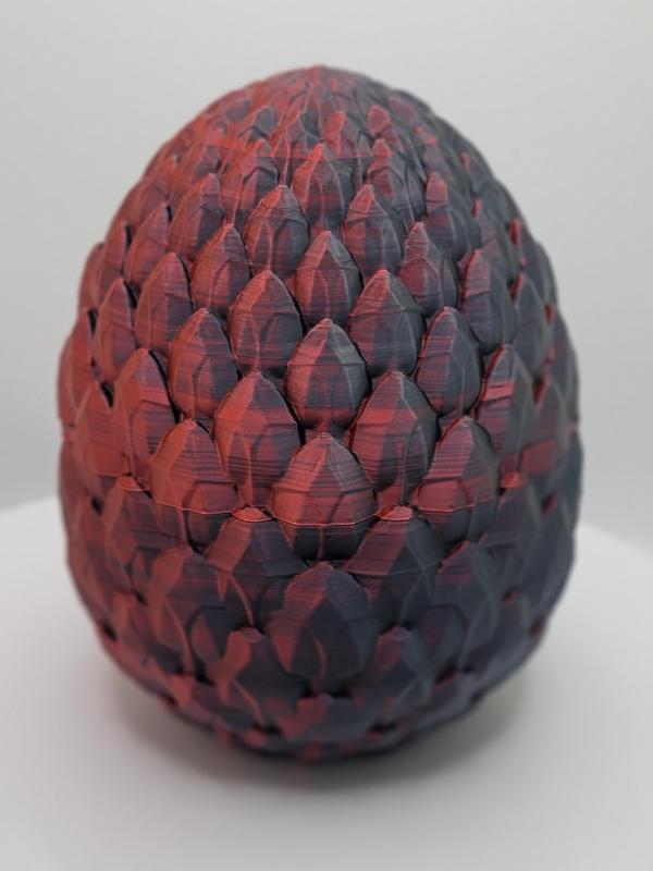 Dragon Scale EGG ONLY - 3D printed - For Articulating Dragons - Collectible Decoration Gift