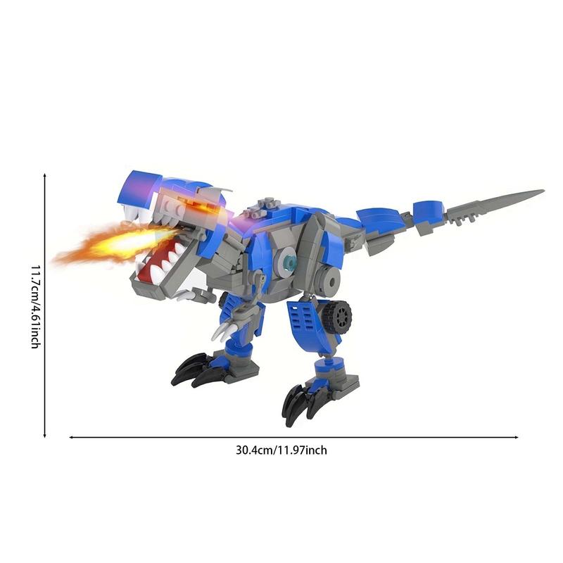 [Free shipping] Mechanical Dinosaur Toys building block toy Tyrannosaurus Rex puzzle assembly small particle dinosaur toy boy birthday gift