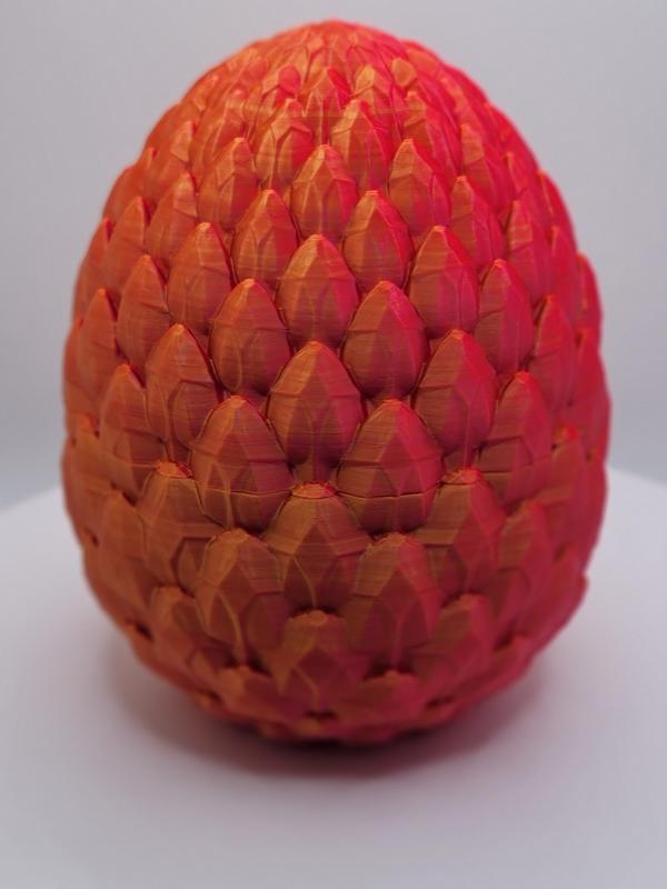 Dragon Scale EGG ONLY - 3D printed - For Articulating Dragons - Collectible Decoration Gift