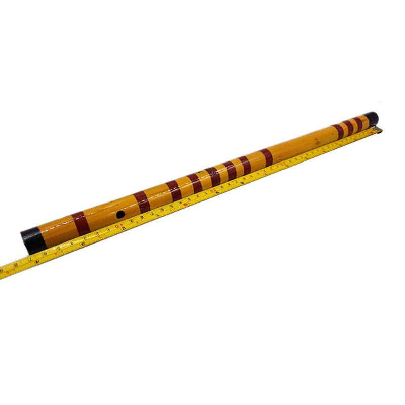 Traditional Long Bamboo Flute Clarinet Student Musical Instrument 7 Hole 42.5cm