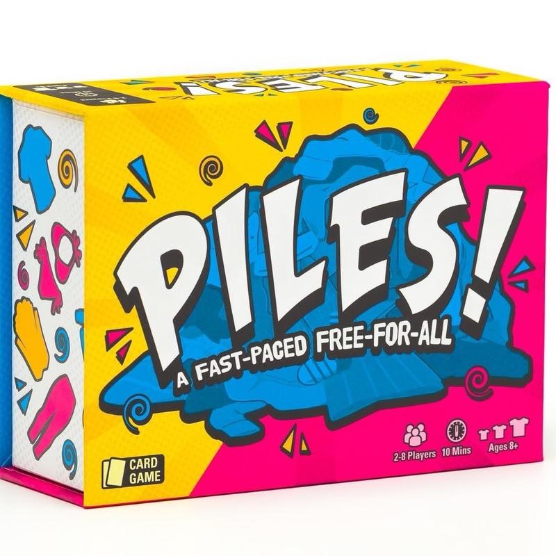 PILES Card Game: Family Party Game for Kids, Teens, Adults, Couples, and Families