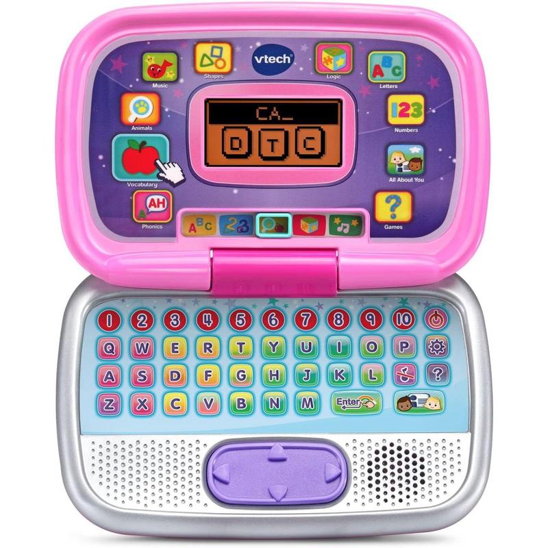 VTech Play Smart Preschool Laptop, Pink