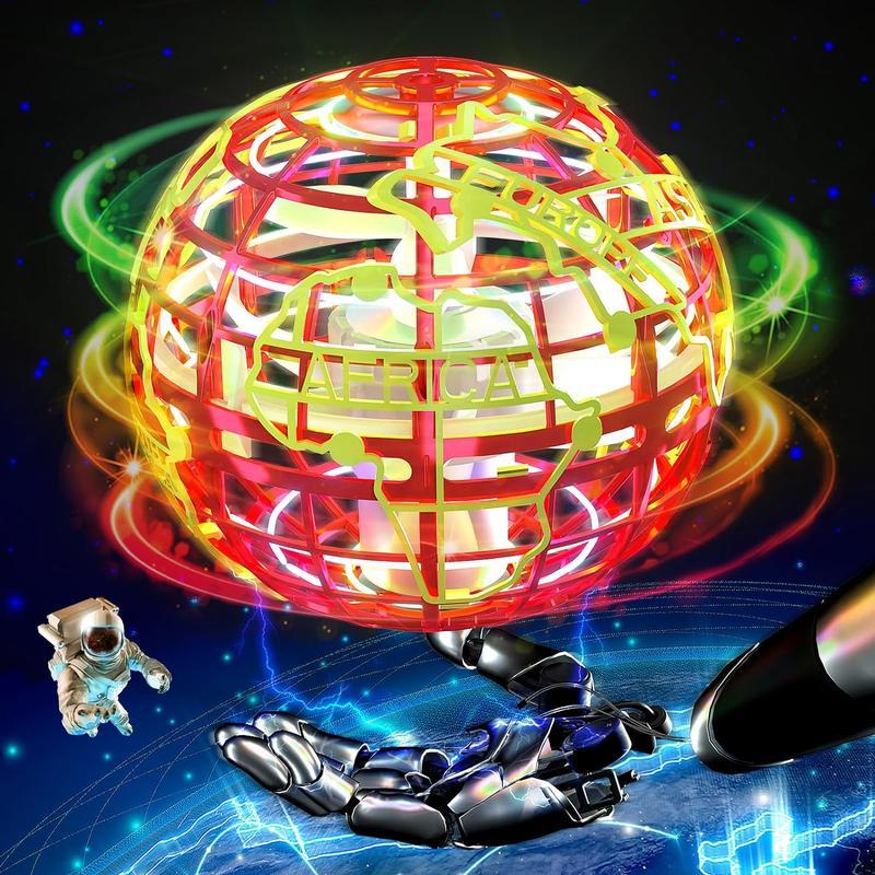 Flying orb Ball 2024 Hover Boomerang Ball  Hover Boomerang Ball 360° RotatingDrone Ball Effects Cool Cosmic Globe  Toys forKids Teen  Teen Adults Indoor Outdoor Flying Ball Toy christmas 2024 ornament boomerang hover