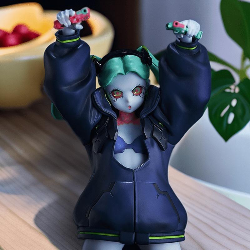 Blue PVC Anime Collectible Figurine - 6.69inch Perfect for Car & Home Decor Unique Gift for Anime Fans