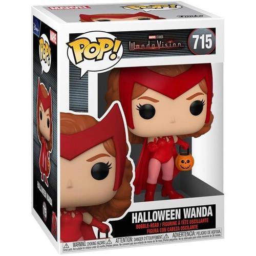 FUNKO POP!: Marvel - WandaVision - Wanda (Halloween)  [Collectible Figurine Statue Bust] Vinyl figurine statue