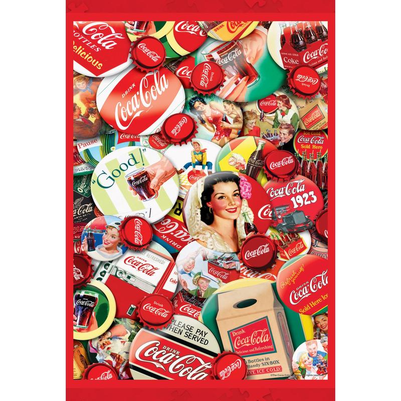 MasterPieces - World's Smallest - Coca-Cola Caps 1000 Piece Jigsaw Puzzle