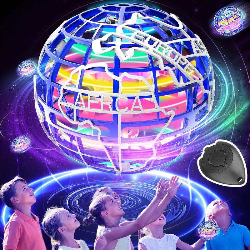 Flying orb Ball 2024 Hover Boomerang Ball  Hover Boomerang Ball 360° RotatingDrone Ball Effects Cool Cosmic Globe  Toys forKids Teen  Teen Adults Indoor Outdoor Flying Ball Toy christmas 2024 ornament boomerang hover