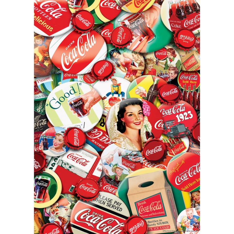 MasterPieces - World's Smallest - Coca-Cola Caps 1000 Piece Jigsaw Puzzle