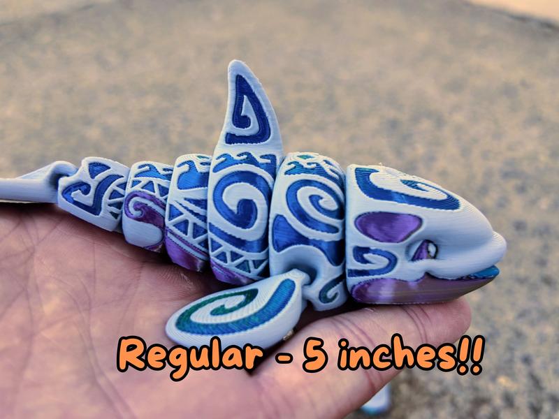 Tattooed Orca Collectible Figurine - Classic and Novelty Figurines