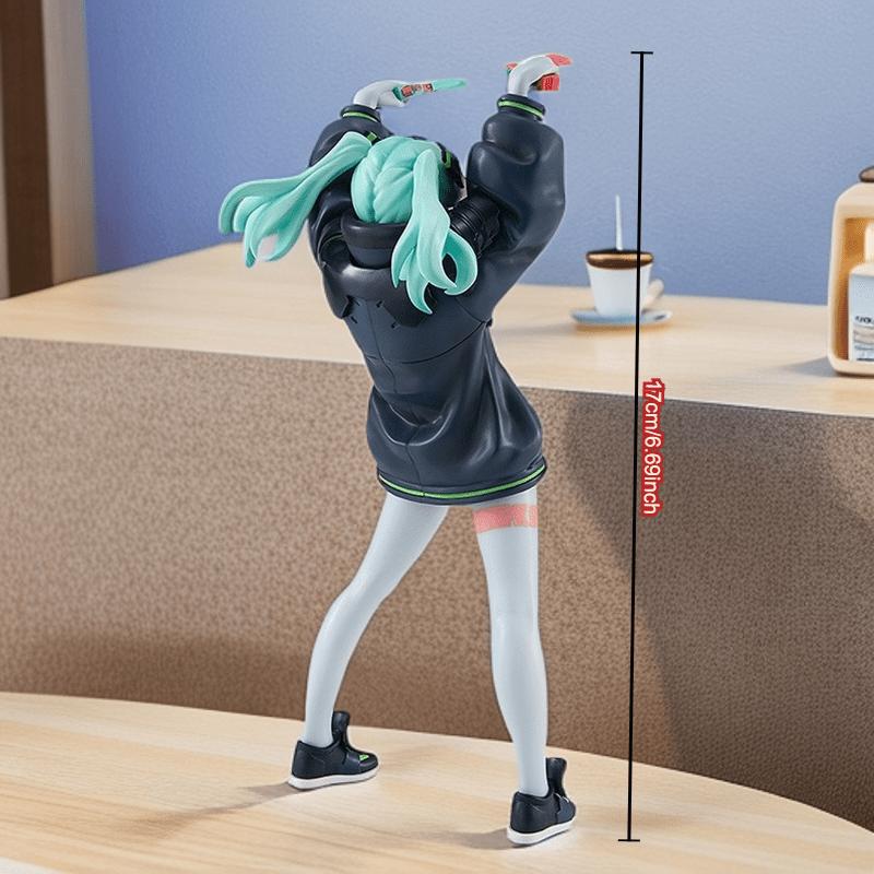 Blue PVC Anime Collectible Figurine - 6.69inch Perfect for Car & Home Decor Unique Gift for Anime Fans