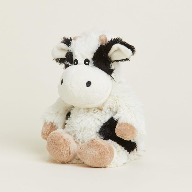 Black and White Cow Warmies Junior