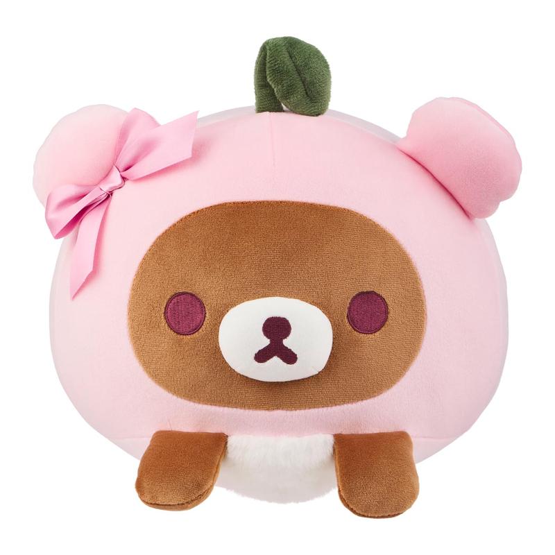 Chairoikoguma San-X Original Cherry Mochi Cushion Plush - Pink