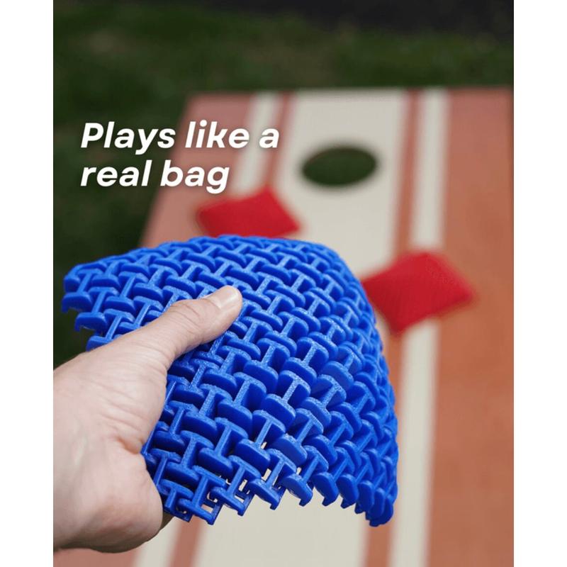 Original Full-Size Airless Cornhole Bags – Premium Beanless Beanbags