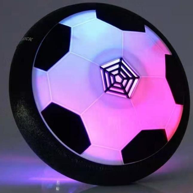 Air Power Soccer Ball Indoor Outdoor Game,Foam Bumper Indoor Games for Boys and Girls Birthday Gift,Family sports interactive games to improve physical coordination,LED Hover Soccer Ball,Indoor Soccer Game for Young Boys and Girls