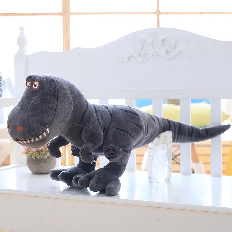 Cute Dinosaur Design Plush Toy, 1 Count Soft Dinosaur Stuffed Toy for Birthday Gifts, Creative Home Ornaments for Adults