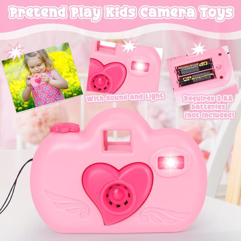 Christmas gift Play Purse for Little Girls, 35PCS Toddler Purse with Pretend Makeup for Toddlers, Princess Toys Includes Handbag, Phone, Wallet, Camera, Keys, Kids Purse Birthday Gift for Girls Age 3 4 5 6+