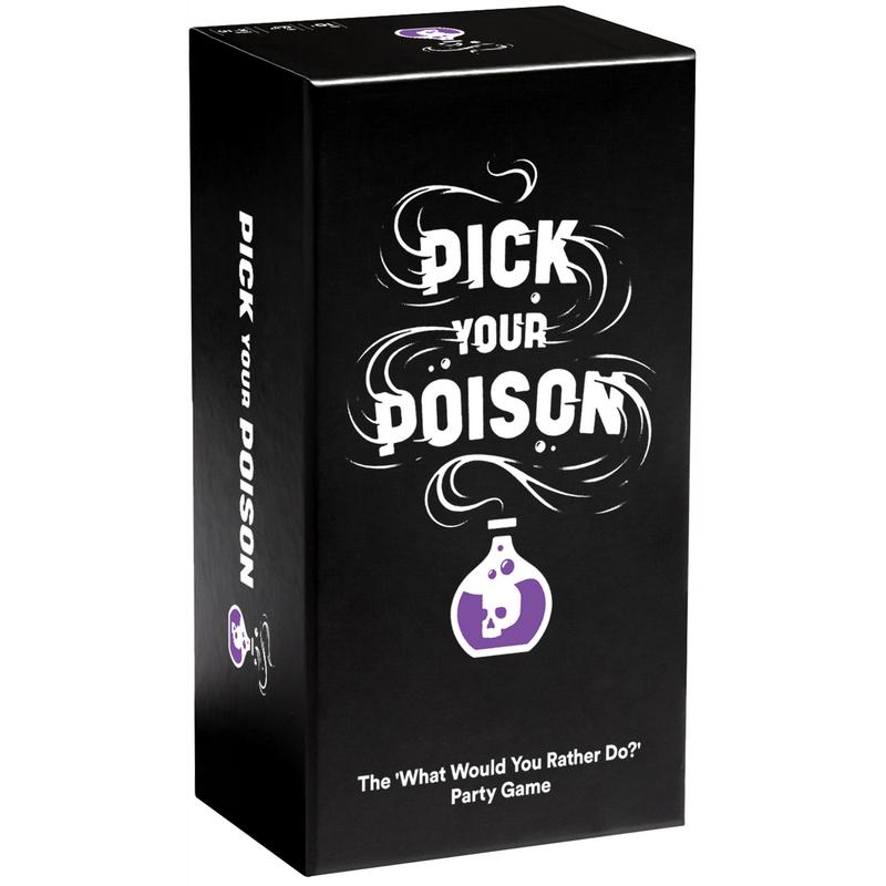 Pick Your Poison Party Game - The “What Would You Rather Do?” Family Card Game - for Kids, Tweens, Teens, College Students, Adults and Families, at Fun Parties and Board Games Night with Your Friends