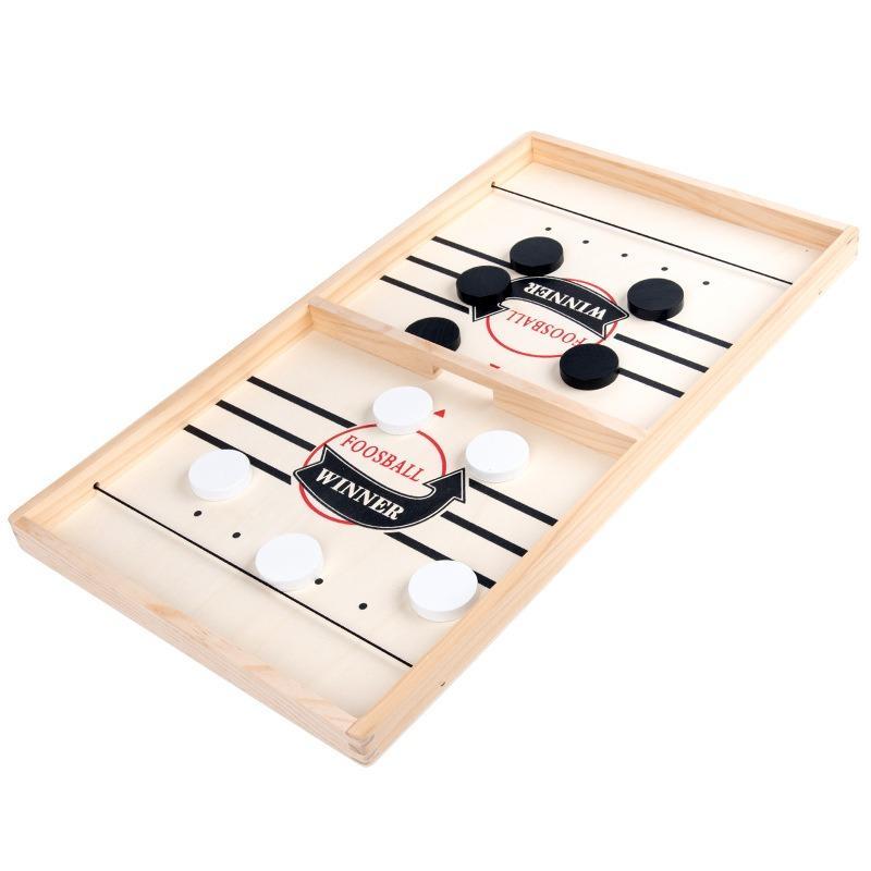 Summer Wooden Air Hockey Game Table Toys for Adults, Indoor Multiplayer Board Toy Game, Family Hockey Game Toys, Interactive Game Toy for Party, Chess Game, Fall Gift, Birthday Gifts, Christmas Gift