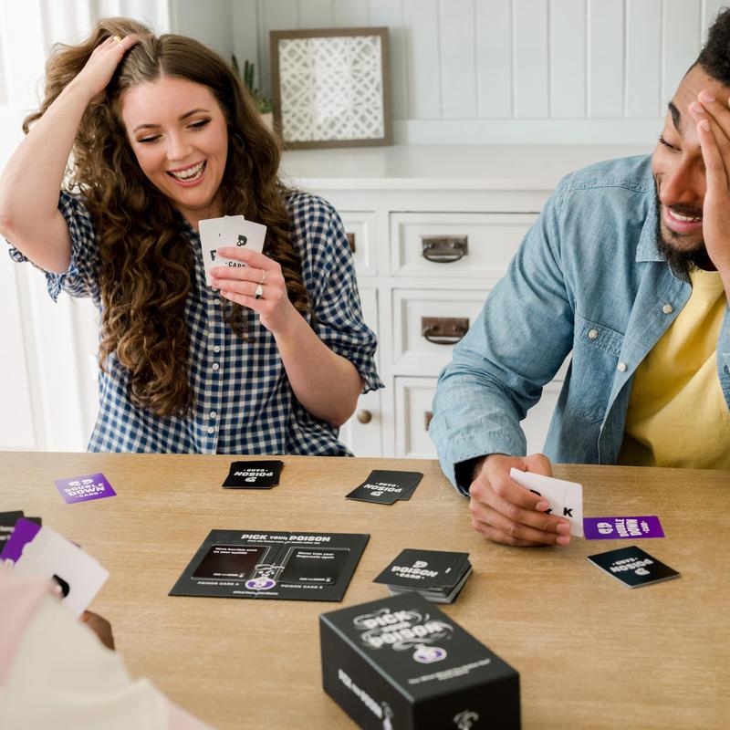 Pick Your Poison Party Game - The “What Would You Rather Do?” Family Card Game - for Kids, Tweens, Teens, College Students, Adults and Families, at Fun Parties and Board Games Night with Your Friends