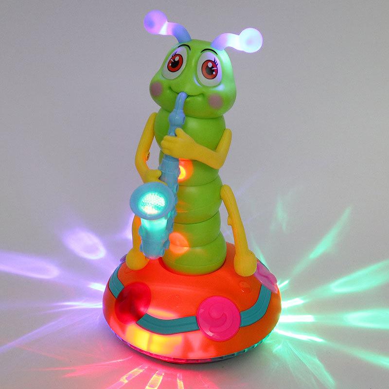 Crawling Toy Dancing Toy with Light and Music Caterpillar Toys  Gift For Christmas Birthday