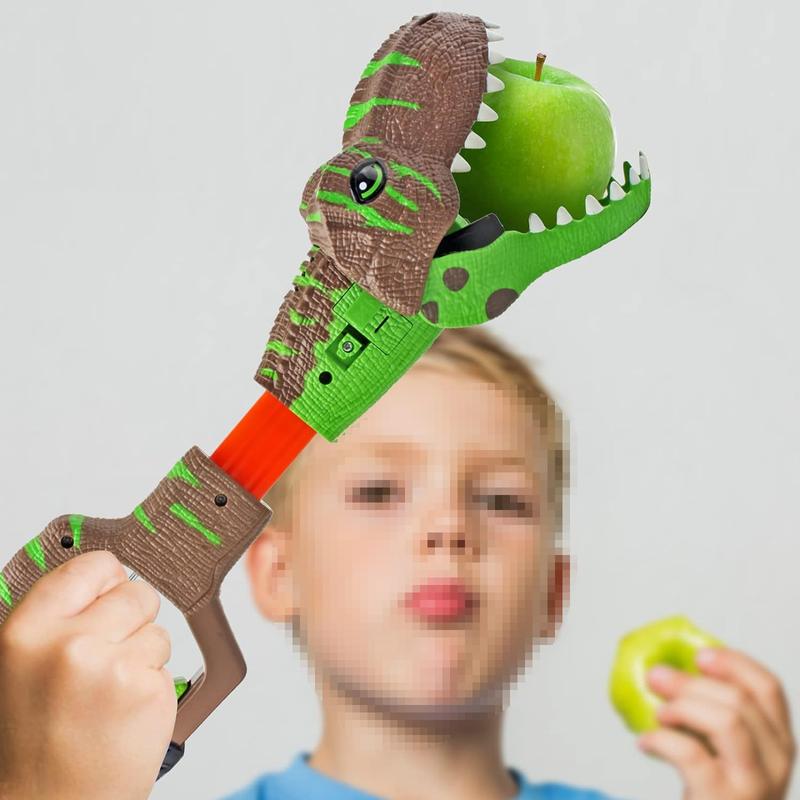 Dinosaurs Grabber Claw for Kids with 3 Roar Sounds and Light, Dinosaur Chomper T-Rex Toy Toys, Jurassic Dinosaur Snapper Adventure Game for Kids' Gift