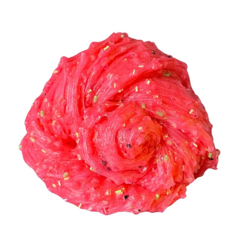 Crunchy Bingsu Slime | Crunchy Watermelon Scented | DIY Kit 6oz