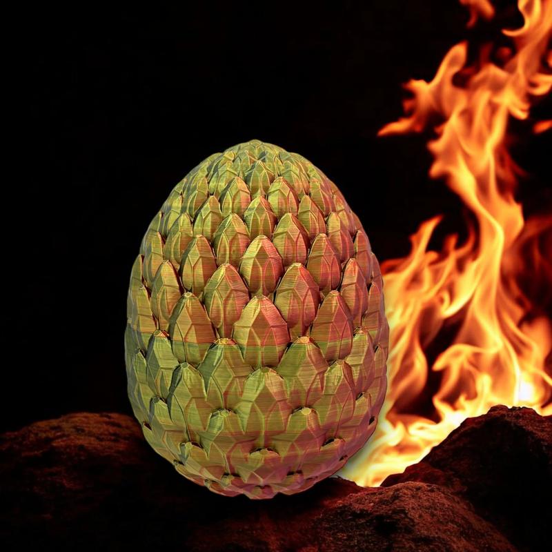 Enchanting Dragon Egg: A 3D-Printed Mystery