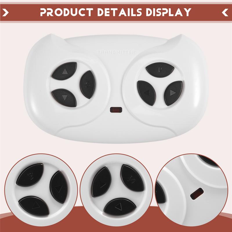 Children Electric Car Remote Controller Children Electric Vehicles Replacement Parts,White US